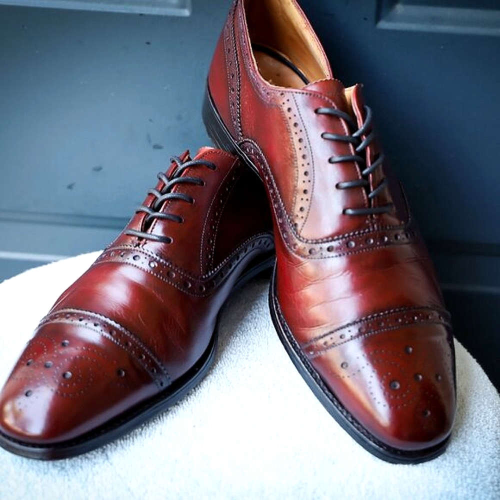 Men's Brown Oxford Shoes
